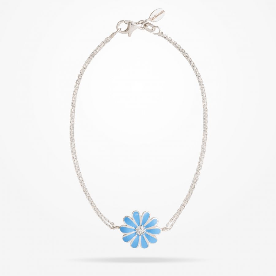 13mm Daisy Classic Bracelet, Diamond, White Gold 18K